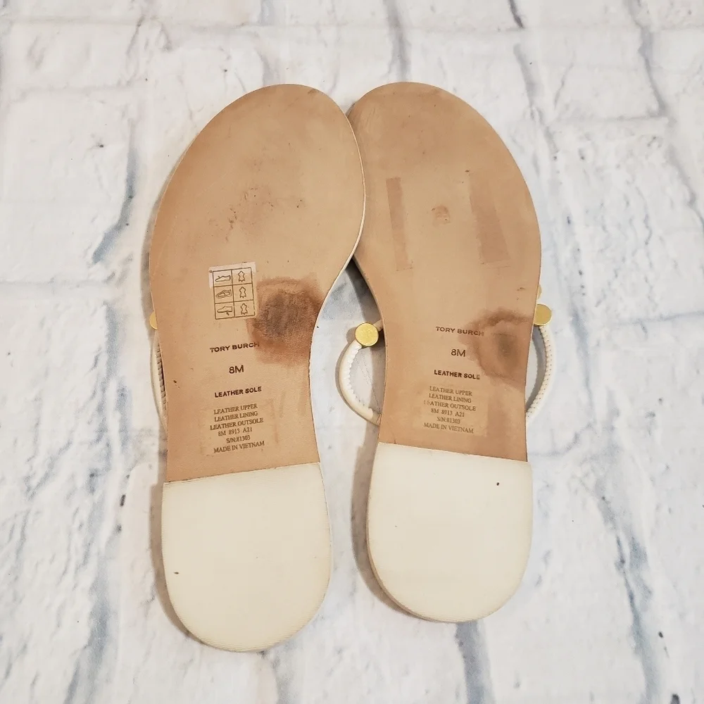 Tory Burch Capri Thong Sandal Size 8